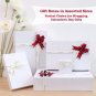 16 Pack Gift Boxes with Lids White Gift Boxes Bulk for Presents, Assorted Sizes