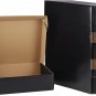 12X9X3 Inches Shipping Cardboard Boxes Pack of 20 Black Mailing Boxes for Small