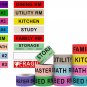 960 Count Home Moving Color-Coded Labels 16 Rolls House Moving Fragile Stickers