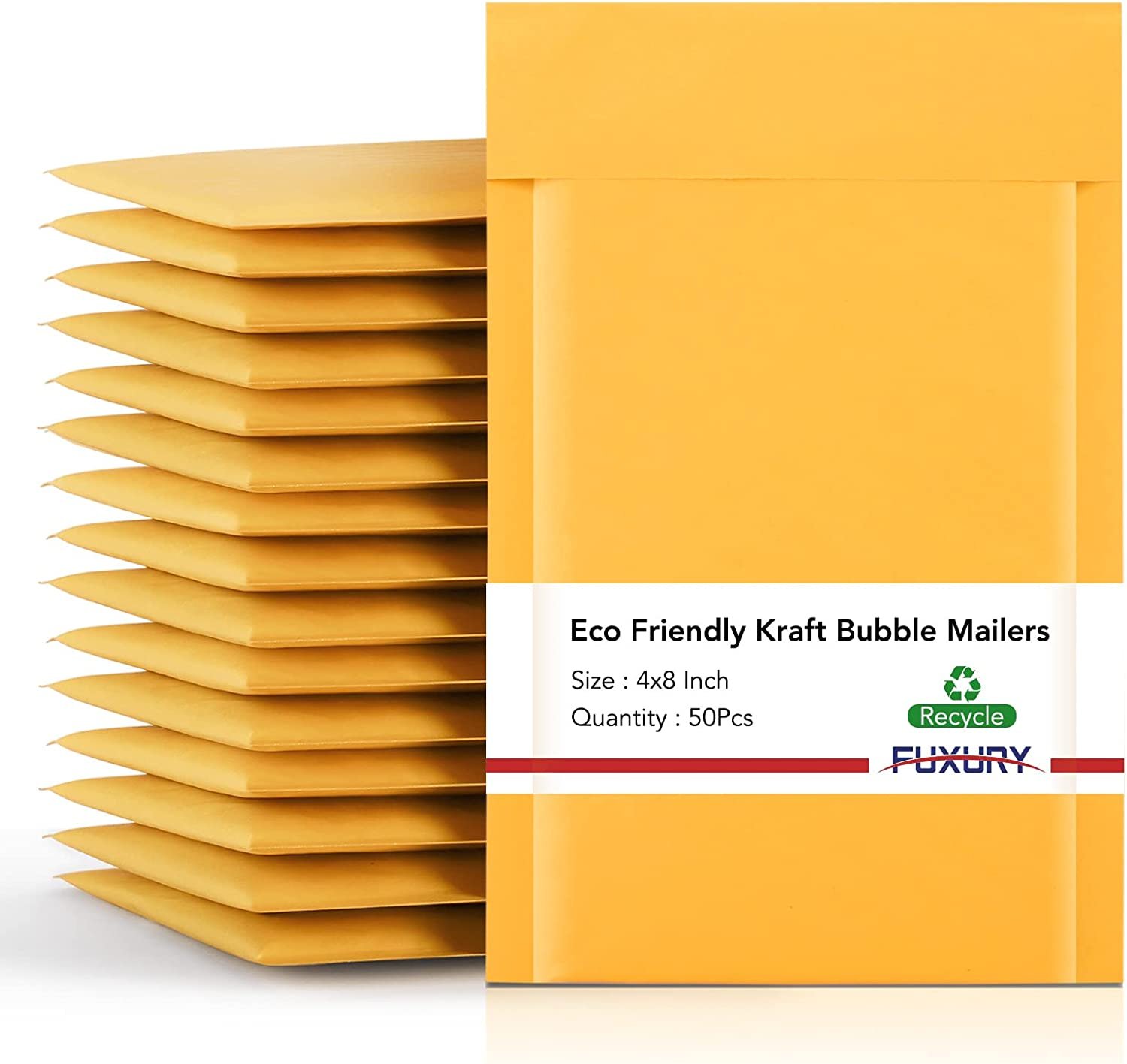 Kraft Bubble Mailer Many Sizes & Quantities Strong Adhesion Padded Envelopes