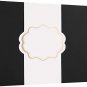 10 Gift Boxes with Wrap Bands, 9.5X7X3.5 Inches Gift Boxes with Lids, Groomsman