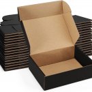 Cardboard Corrugated 7X5X2 Mailers Shipping Boxes White, Black, Brown Small Mail