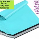 Poly Mailers 10X13 100/200 Multicolor Shipping Bags #4 Strong Mailing Envelopes