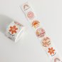 2" Fun Roll Thank You Stickers,Small Business Stickers,Round Thank You Stickers,
