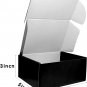 Black Shipping Boxes,25 Pcs 7X5X3 Inch Moving Boxes,Moving Supplies ,Crush-Proof