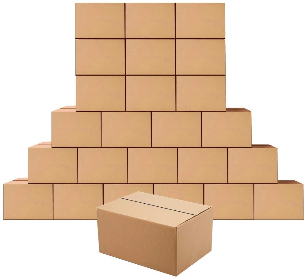 Your Pick Cardboard Boxes all Sizes Inches Small Shipping Boxes, Pack of
