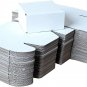 50 Pack 4X4X2'' (Inner Size) Corrugated Mailers, Cardboard Small Shipping Boxes
