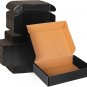 4X4X2 Black Cardboard Boxes 30 Pack, Small Shipping Boxes for Small Business Mai