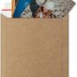 9X11.5 Self Seal Photo Document Mailers 25 Pack Stay Flat White, Brown Cardboard