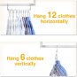 Various Pack Metal Magic Hangers Space Saving Hangers Closet Space Saving Wardro
