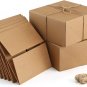 Premium Gift Boxes 10 Pack 8 X 8 X 4 Brown, White Paper Gift Boxes with 20 Meter