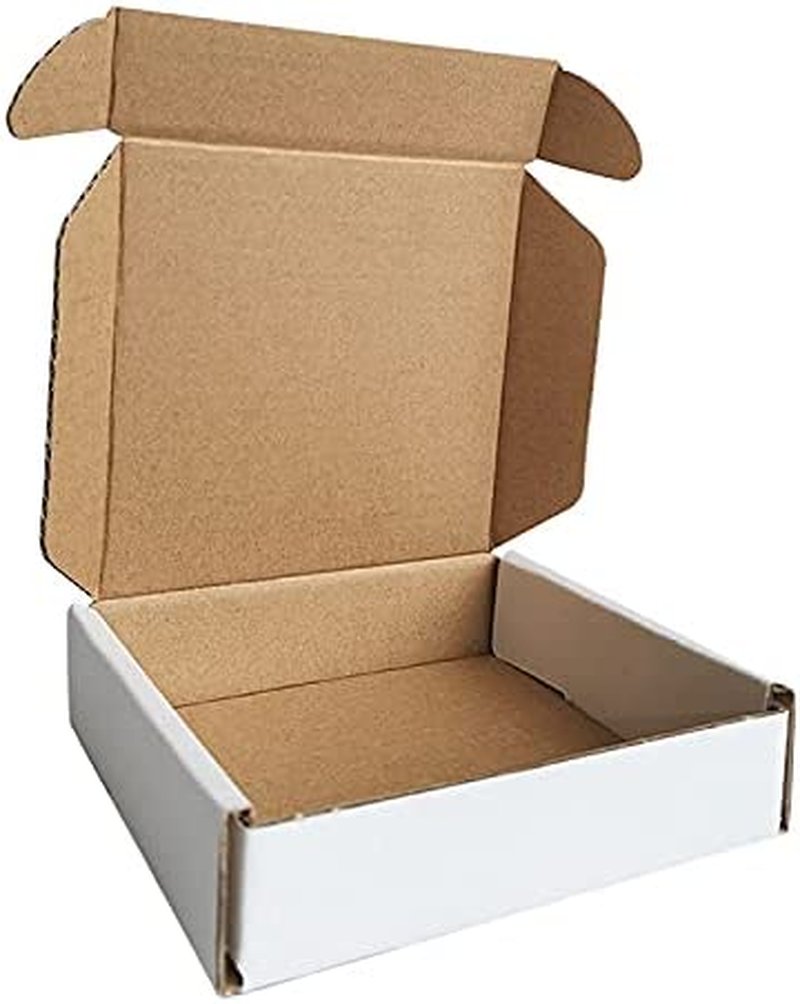 Your Pick 50 Pack Small Shipping Boxes, Corrugated Cardboard Mailers for Busines