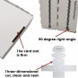 25PCS Mailer Boxes White Corrugated Cardboard Shipping Zipper Box Literature Box