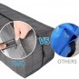 4 Pack Heavy Duty Extra Large Clear Moving Bags W/Backpack Straps Strong Handles