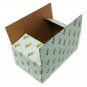 12 Pack 10X6X4" Mint Cactus Designer Boxes, Recyclable, Reusable Shipping Favor