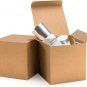 4X4X4 Brown Gift Boxes 25PCS Kraft Paper Boxes with Lids for Gifts, Crafting, Cu
