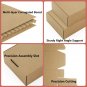 Shipping Boxes 50 Pack 9x6x2, 4x4x2, 7x5x2 Brown or White Corrugated Mailer