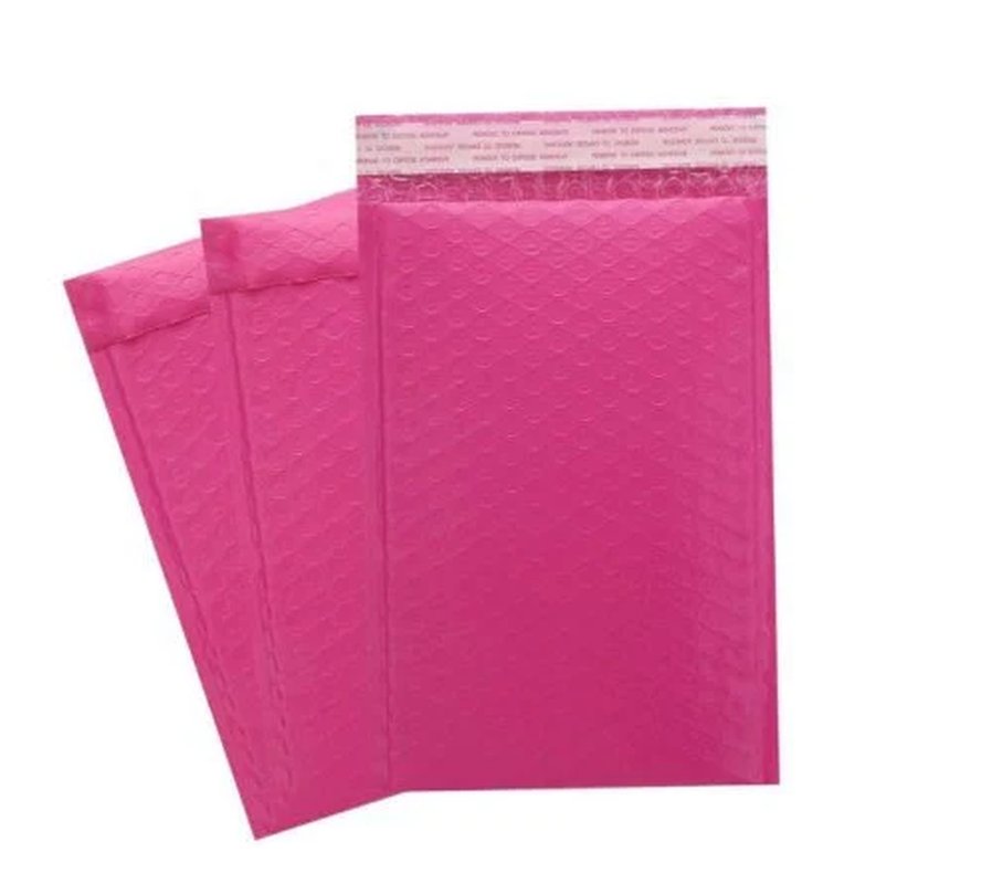 100 #2 8.5X12 Pink Poly Bubble Padded Envelopes Mailers Shipping Case 8.5"X12"