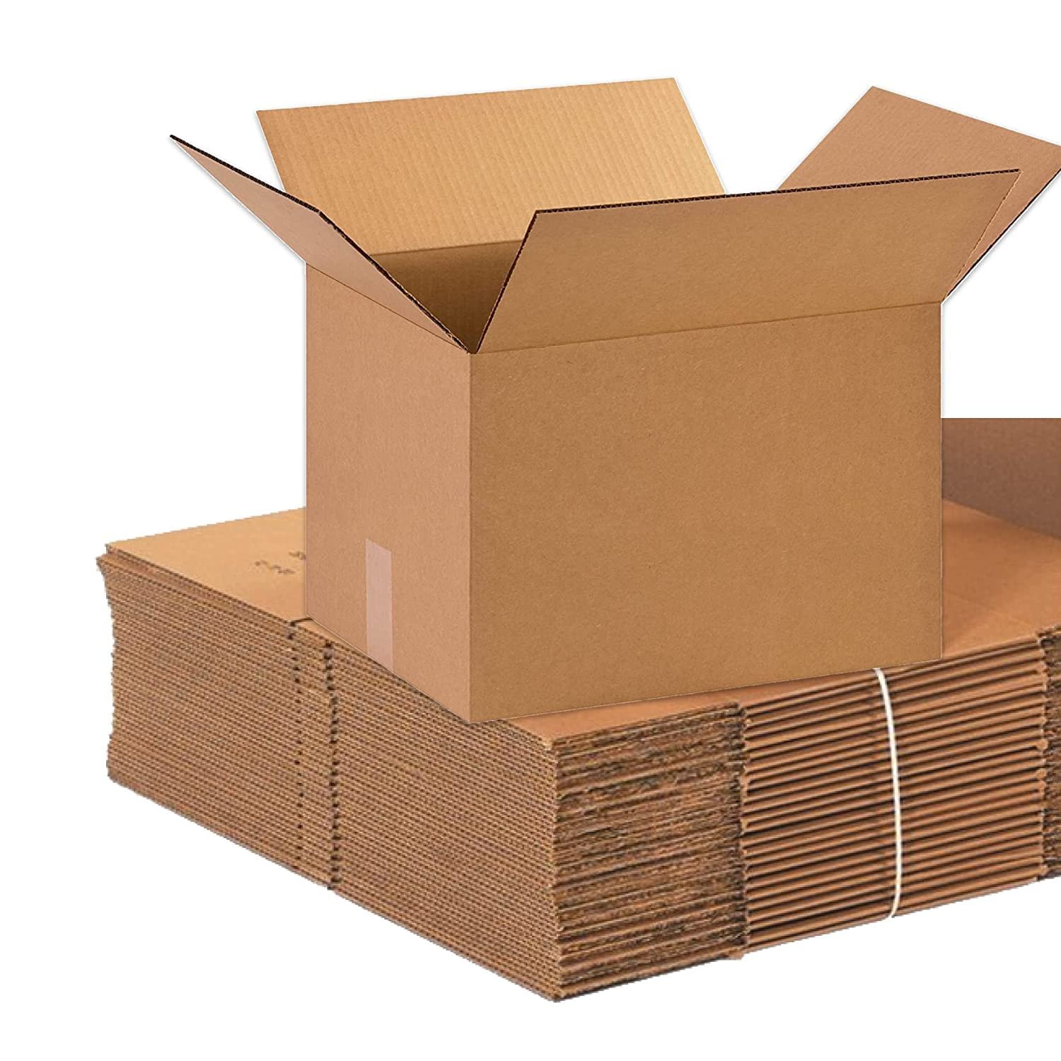 Variants Shipping Boxes 15"L X 12"W X 10"H, 25-Pack Corrugated Cardboard Box for