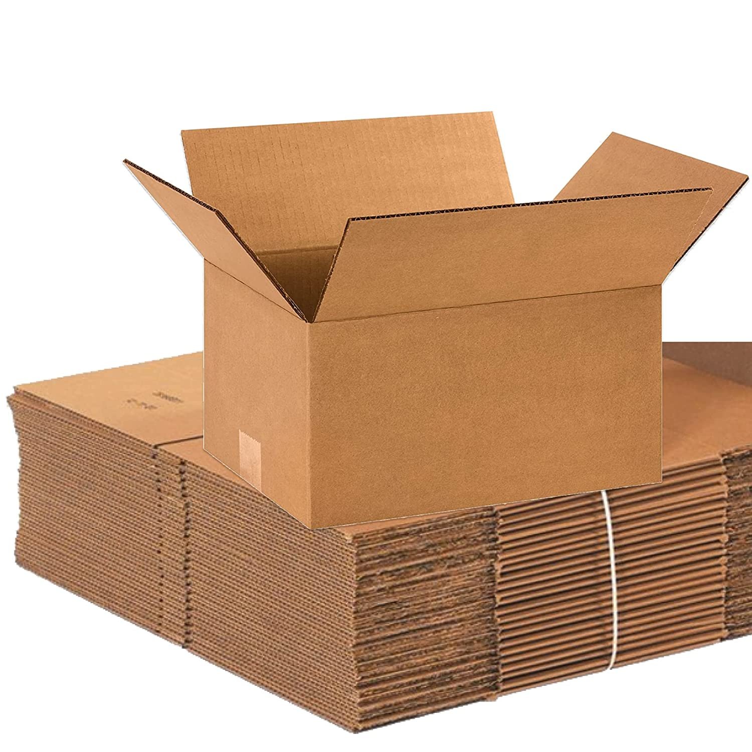Shipping Boxes Medium 12X9X6, 25-Pack | Corrugated Cardboard Box for Packing, Mo