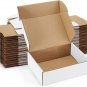 Shipping Boxes 9X6X2 Inches White Small Mailing Boxes 25 Pack Cardboard Corrugat