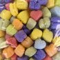 Packing Peanuts Rainbow Hearts Multicolor Minipack .6 Cu Ft Biodegradable