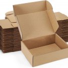 Shipping Boxes 7X5X2 Inches Brown Small Mailing Boxes 25 Pack Cardboard Corrugat