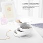 Jewelry Organizer, Small Box Earring Holder for Women, Jewelry Storage Box 4-Lay