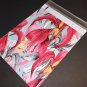 25 Designer Poly Mailers 10X13 RED Tropical Flowers Envelopes Shipping Bags Spri