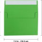 90 Pack 18 Colors A7 Invitation Envelopes Peel & Seal Self Seal 5 1/4 X 7 1/4 En