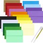 90 Pack 18 Colors A7 Invitation Envelopes Peel & Seal Self Seal 5 1/4 X 7 1/4 En