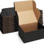 Shipping Boxes 9X6X2 Inches Black Small Mailing Boxes 25 Pack Cardboard Corrugat