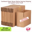 50 20x12x13 Cardboard Paper Boxes Mailing Packing Shipping Box