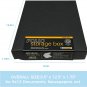Archival Folio Storage Box. Metal Edge Archival Boxboard, Clamshell Lid