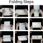 30 Pack Macaron Boxes for 12, Macaron Gift Box with Clear Window, White Bakery B