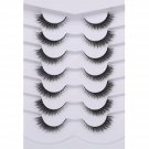 False Eyelashes Extension Look Cat Eye Natural Lashes 8D Volume Fluffy Wispy Sho