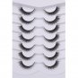 False Eyelashes Extension Look Cat Eye Natural Lashes 8D Volume Fluffy Wispy Sho