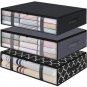 1/2/3PCS Storage Bins, under Bed Storage Containers, Foldable Clothes Storage Bo