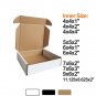 Shipping Mailing BOXES 50 Pack All Useful Sizes Corrugated Box Mailers
