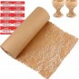 Honeycomb Packing Paper, 12 Inch X 200 Feet Honeycomb Wrapping Paper Eco Friendl