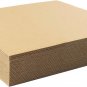 25 Pack All Sizes Corrugated Cardboard Sheets, Flat Cardboard Pads for Packing,