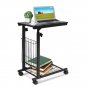 Sofa End Side Rolling Height Adjustable Sofa End Side Table Stylish Design