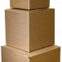 8x6x4 pack 25 Corrugated Cardboard Boxes Home Packing Shipping Moving Storage