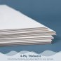 White Boards Pack, 8X10 Inch White Backing Boards