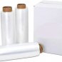 18'' X 1000' 80 Gauge 4 Rolls Pallet Wrap Pre-Stretched Stretch Film Hand Shrink