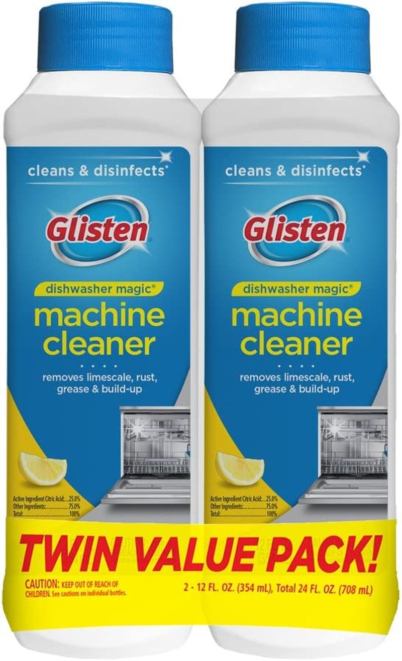 Summit Brands DM03N-SS  Dishwasher Magic Machine Cleaner and Disinfectant, 12 Fl