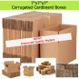 4x4x4 pack 25 Corrugated Cardboard Boxes  Home Packing Shipping Moving Storage