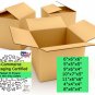 Premium Shipping Boxes Cardboard Boxes Assorted Sizes, 25 Pack Mailing Packages