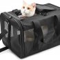 Pet Travel Carrier Soft Sided Portable Bag for Cats, Small Dogs, Kittens or Pupp