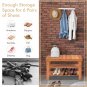 3-Tier Bamboo Shoe Rack Bench for Any Room compact size